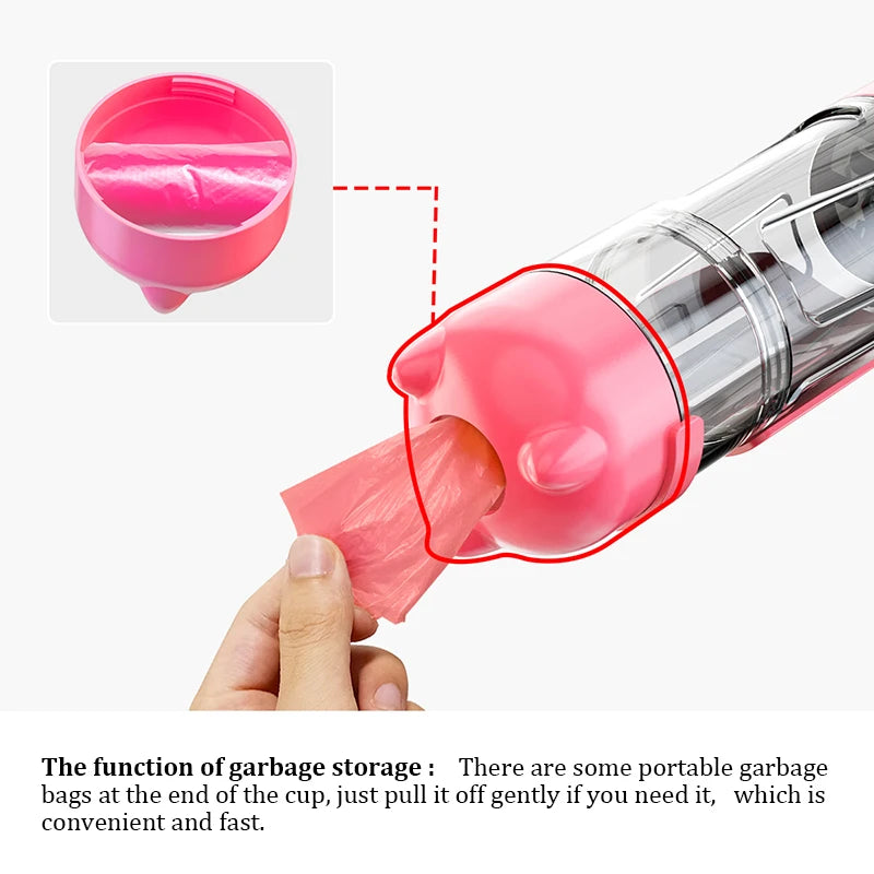 3-in-1 portable water bottle