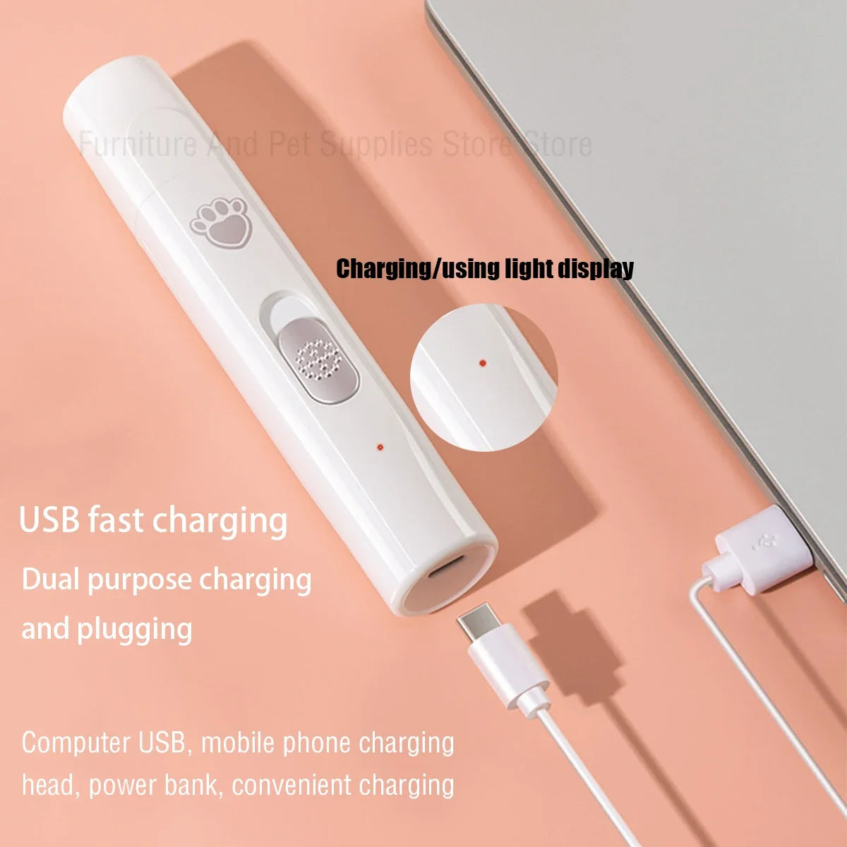 Electric Nail Grinder for Pets