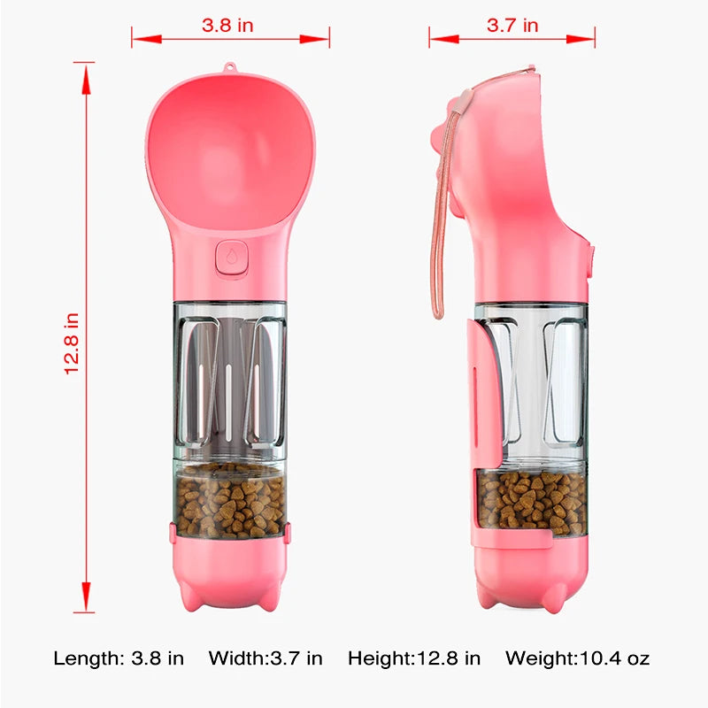 3-in-1 portable water bottle