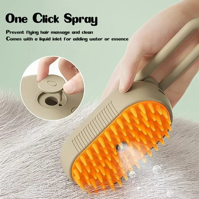 "3-in-1 Electric Pet Brush
