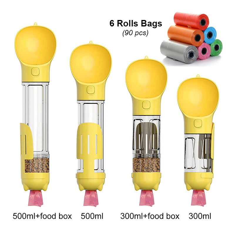 3-in-1 portable water bottle