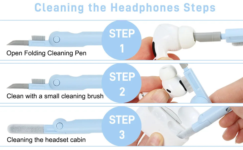 7-in-1 Keyboard & Earphone Cleaning Kit