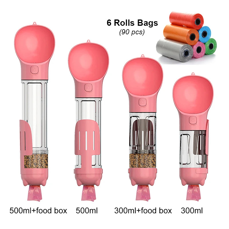 3-in-1 portable water bottle