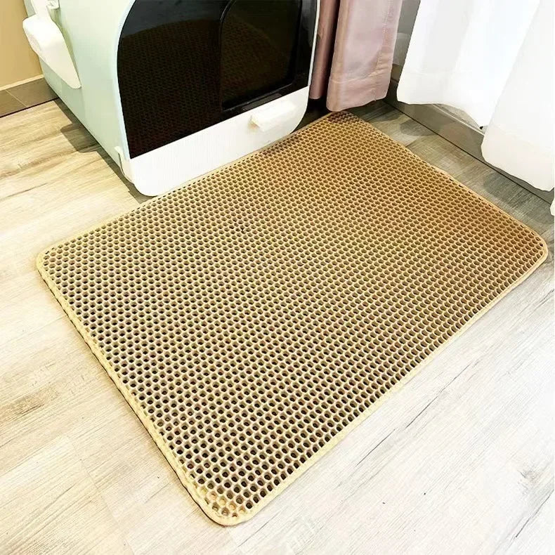 Cat litter mat