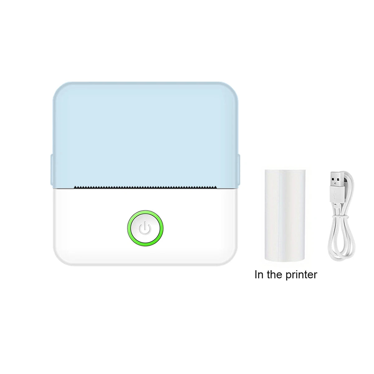 Mini Portable Inkless Sticker Printer | Pocket Thermal Printer