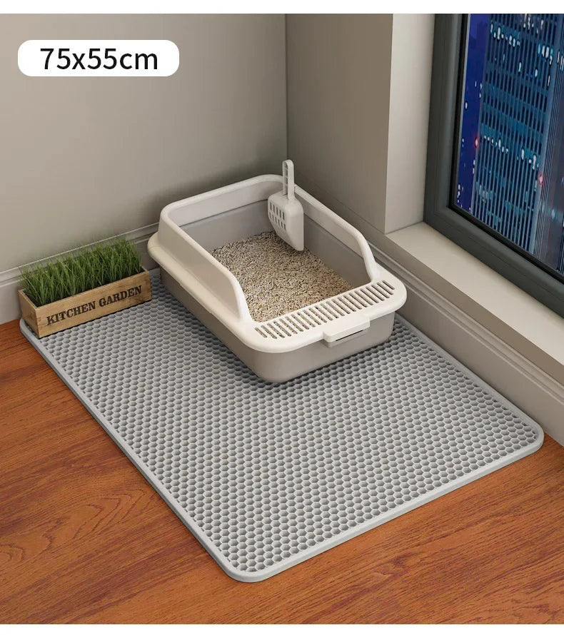 Cat litter mat