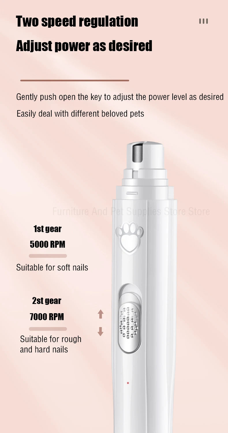 Electric Nail Grinder for Pets