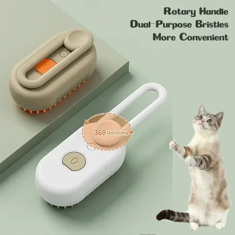 "3-in-1 Electric Pet Brush
