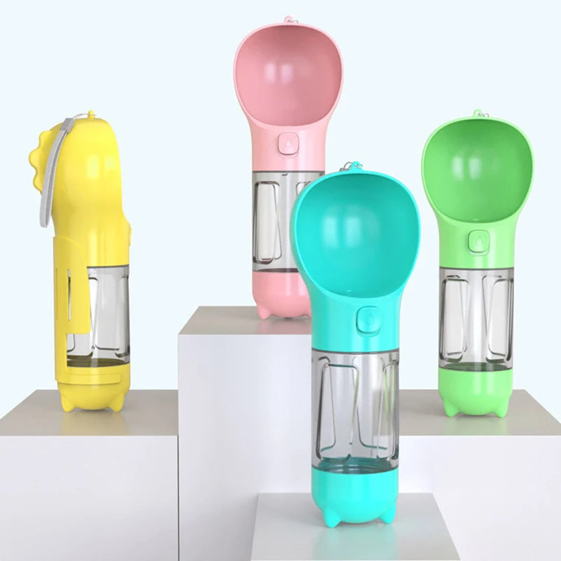 3-in-1 portable water bottle