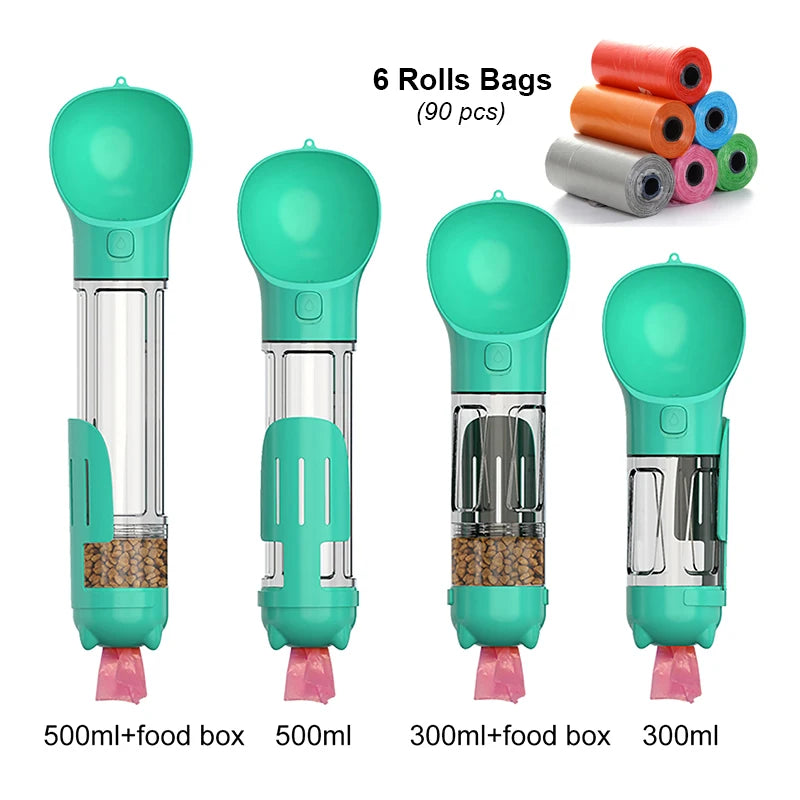 3-in-1 portable water bottle