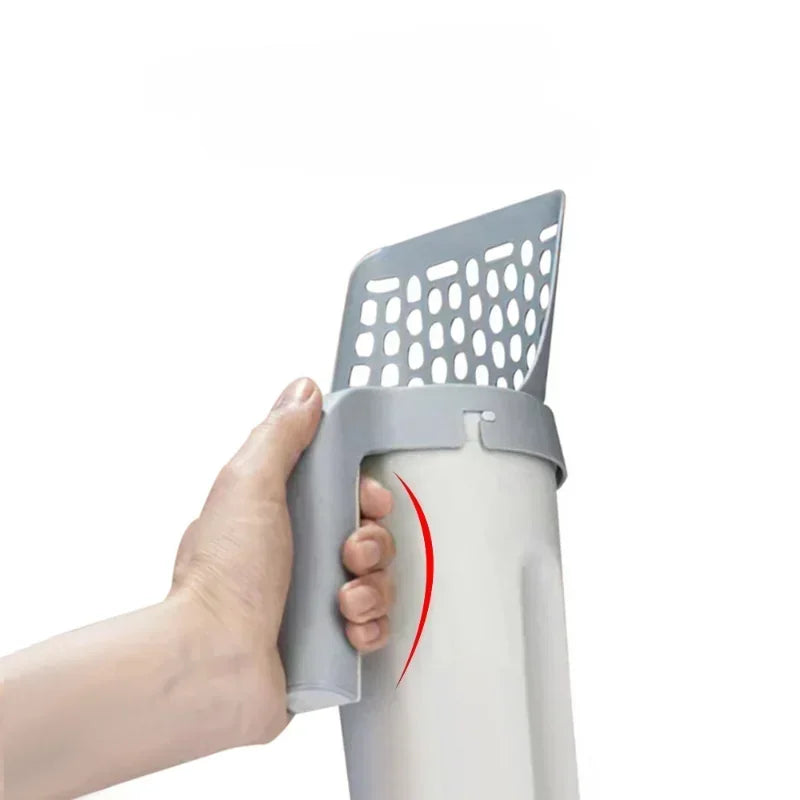 detachable litter scoop