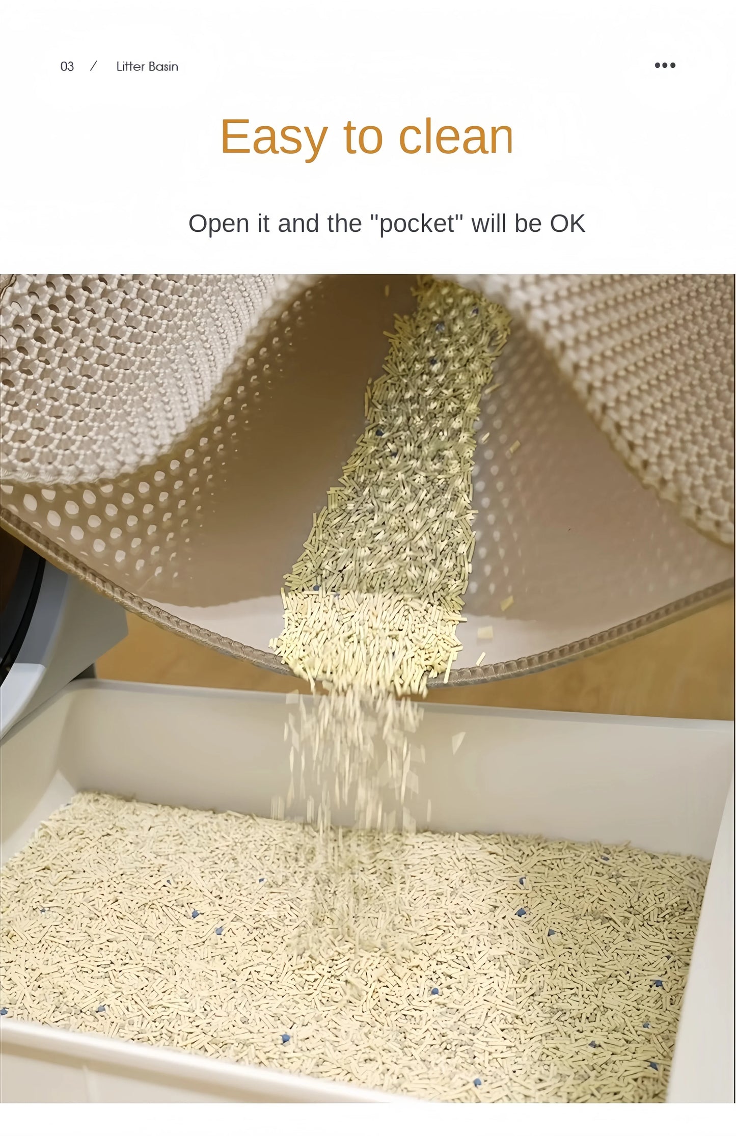 Large size Cat Litter Mat Double Layer Waterproof Cat Litter Mat Non-slip Sand Basin Filter Kitten Washable Pet Toilet Cat Mat