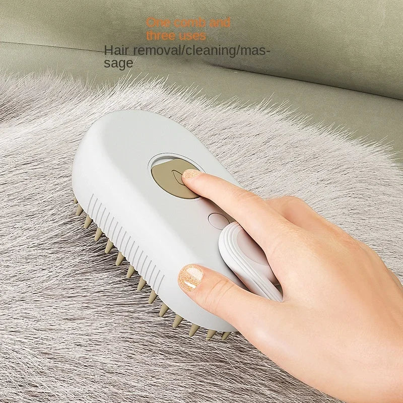 "3-in-1 Electric Pet Brush