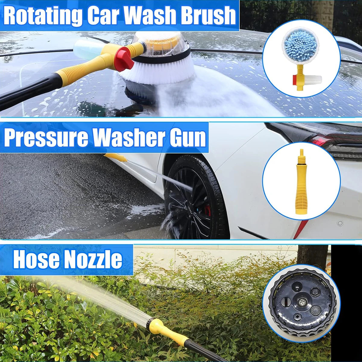 Car Wash Brush Kit