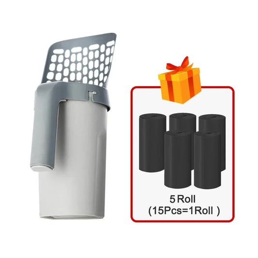 detachable litter scoop