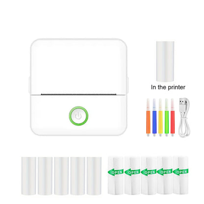 Pocket Print, Compact Thermal Printer, On-The-Go Thermal Printer