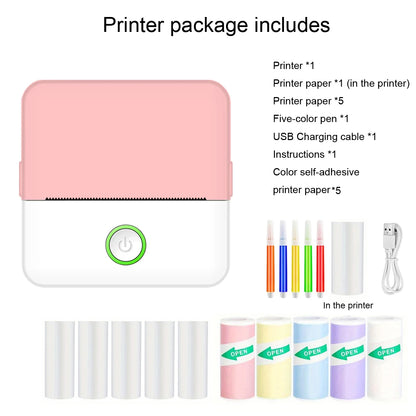 Pocket Print, Compact Thermal Printer, On-The-Go Thermal Printer