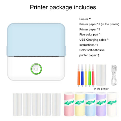 Pocket Print, Compact Thermal Printer, On-The-Go Thermal Printer