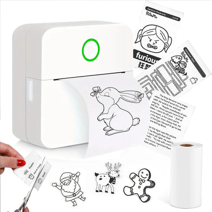 Pocket Print, Compact Thermal Printer, On-The-Go Thermal Printer